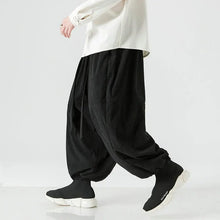 Load image into Gallery viewer, Wide bushido wabi sabi pants