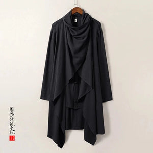"xiáng yu" linen Tang cloak shirt jacket