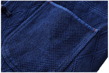 Load image into Gallery viewer, Hyper premium "Diànxuán" Tang indigo denim jacket