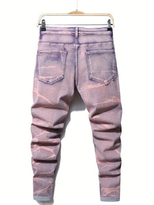 Vintage "karada" ragged denim jeans