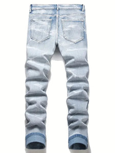 Vintage "karada" ragged denim jeans