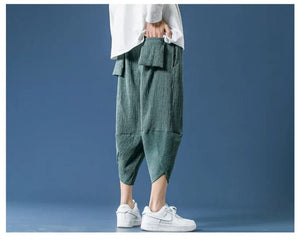 "kadai" ankle length harem pants