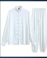 Load image into Gallery viewer, &quot;qínshū&quot; Tang Dynasty silk shirt + pants