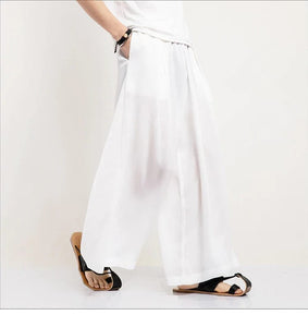Wide bushido komorebi pants