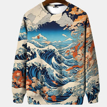Load image into Gallery viewer, Flying kōnotori Japanese themed graphics sweatshirt