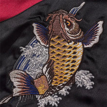 Load image into Gallery viewer, Premium carp splash embroidery sukajan jacket