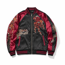 Load image into Gallery viewer, Premium twin dragon embroidery sukajan jacket
