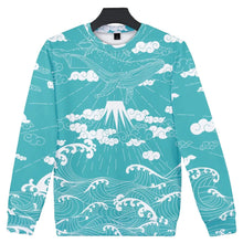 Load image into Gallery viewer, Kanagawa wave design jacket