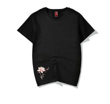 Load image into Gallery viewer, Embroidery dancing phoenix T-shirt