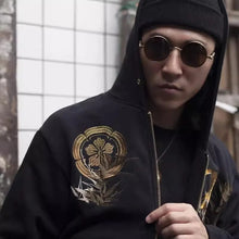 Load image into Gallery viewer, Hyper premium roaring tiger embroidery hoodie