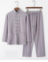 Load image into Gallery viewer, "Yúnmò" Tang shirt + pants set