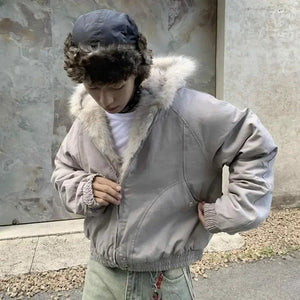 Wool lining "Akio" jacket