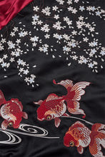 Load image into Gallery viewer, Premium embroidery gold fish sakura sukajan jacket