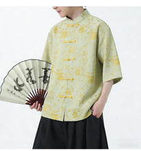 Load image into Gallery viewer, "Yúnjǐn" Tang Dynasty shirt