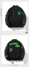 Load image into Gallery viewer, Mr. strong body varsity baseball jacket