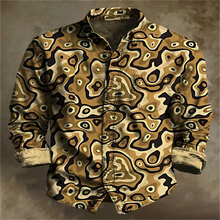 Load image into Gallery viewer, "Genka" psychedelic long sleeved shirt