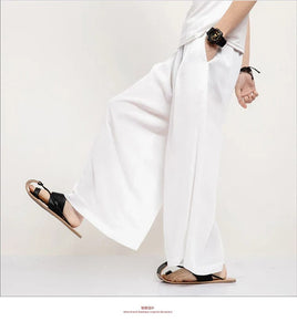 Wide bushido komorebi pants