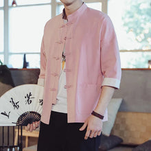Load image into Gallery viewer, Hongmin solid Tang shirt