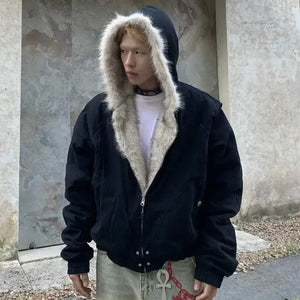 Wool lining "Akio" jacket