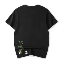 Load image into Gallery viewer, Embroidery playful panda T-shirt