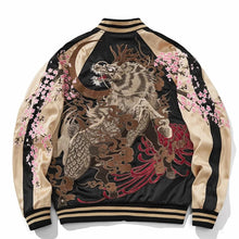 Load image into Gallery viewer, Premium sakura beast embroidery sukajan jacket