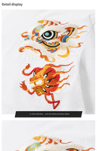 Load image into Gallery viewer, Lion head embroidery T-shirt