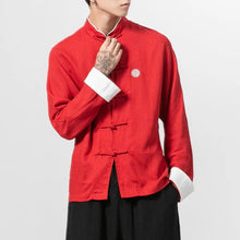 Load image into Gallery viewer, Tang Dynasty tiānshǐ shirt