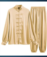 Load image into Gallery viewer, &quot;qínshū&quot; Tang Dynasty silk shirt + pants