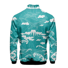 Load image into Gallery viewer, Kanagawa wave design jacket