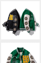 Load image into Gallery viewer, &quot;Confidence&quot; varsity baseball jacket