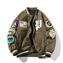 Load image into Gallery viewer, &quot;Fanming&quot; style varsity baseball jacket