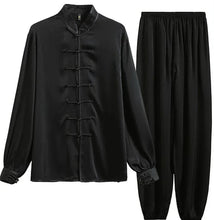 Load image into Gallery viewer, &quot;qínshū&quot; Tang Dynasty silk shirt + pants