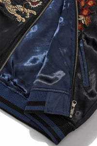 Hyper premium fierce dragons embroidery sukajan souvenir jacket