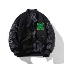 Load image into Gallery viewer, Mr. strong body varsity baseball jacket