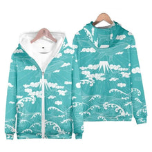 Load image into Gallery viewer, Kanagawa wave design jacket
