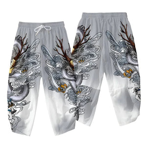Silverstone dragon harem pants