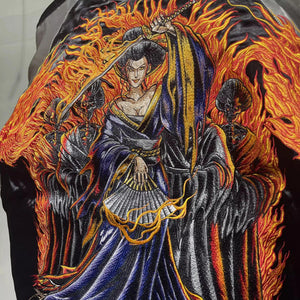 Hyper Premium hi-res evil Geisha embroidery sukajan jacket