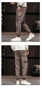 Manoa elastic ankle cuff pants