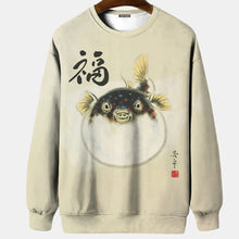Load image into Gallery viewer, Fuji san Japanese themed graphics sweatshirt