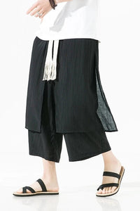 "niru" ankle length harem pants