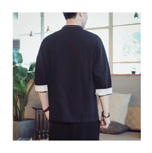 Load image into Gallery viewer, Hongmin solid Tang shirt