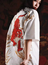 Load image into Gallery viewer, Hyper premium embroidery fiery tiger T-shirt
