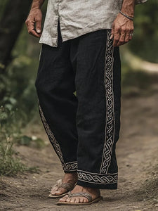 "Kokuen" casual traditional pants