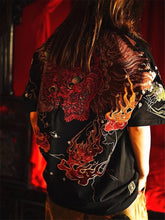 Load image into Gallery viewer, Hyper Premium embroidery master oni T-shirt