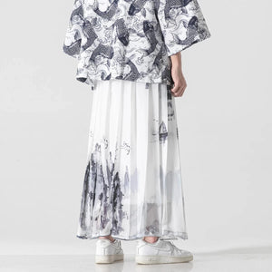 "tiānzǐ" wide harem pants