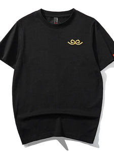 Embroidery monkey king T-shirt