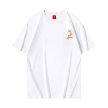 Load image into Gallery viewer, Twin carp embroidery T-shirt