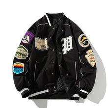 Load image into Gallery viewer, &quot;Fanming&quot; style varsity baseball jacket