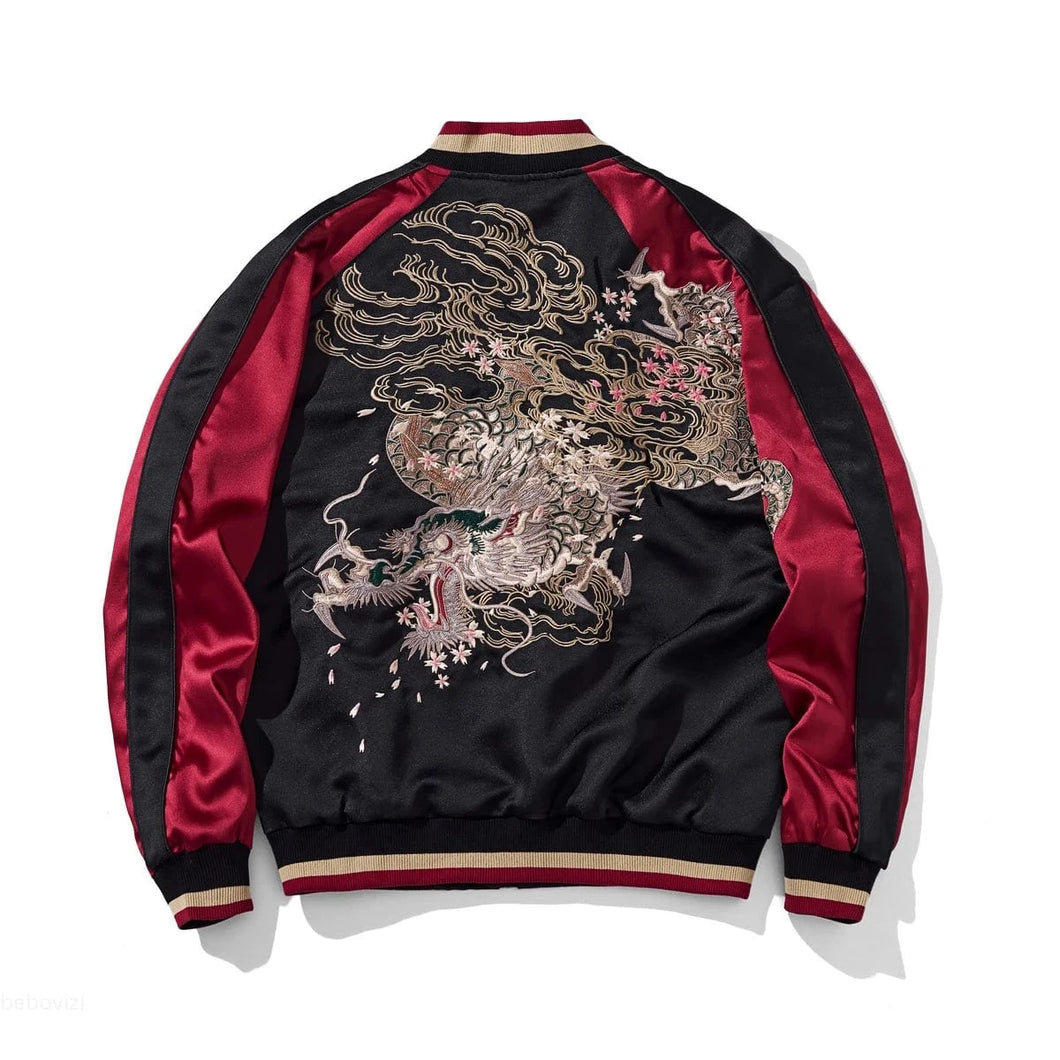 Premium judge dragon embroidery sukajan jacket