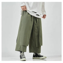 Load image into Gallery viewer, Solid baggy layered harem pants